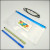 Transparent zipper bag B6 information bag Student file Manufacturer direct selling ticket bag with card holder