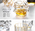 Crystal Glass Gold Whiskey Glass Wine Glass Gold Foil White Wine Glass Shot Glass Household Water Cup Juice Cup Tea Cup