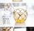 Crystal Glass Gold Whiskey Glass Wine Glass Gold Foil White Wine Glass Shot Glass Household Water Cup Juice Cup Tea Cup