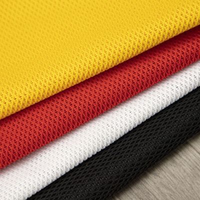 The body of Rhomboid bird's Eye Cloth Full polyester 180 g low elastic K093 shoe Material Mesh cloth color Complete spot Supply