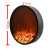 Custom furnace core electric fireplace European fireplace decoration cabinet fireplace core LED simulation fire heating