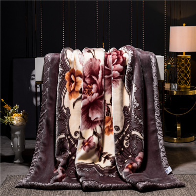 Callie Lily http://www.raschel Blanket thickened double wedding Blanket