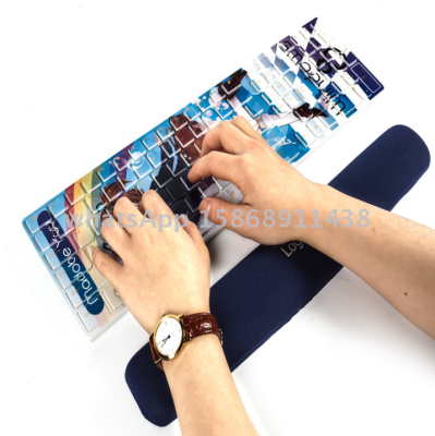 Memory foam Wrist Pad Mouse Pad keyboard pad set keypad mouse wrist pad hand set mouse pad