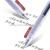 Snow White Quick-Drying Press Gel Pen Student Exam Carbon Pen Signature Pen 0.5mm Simple and Fresh Ball Pen