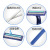 MAX manufacturers stock two the layers of stainless steel, the disposable razors new men 's manual razor old shaver