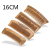 Factory Direct Sales Boutique Double-Sided Carving Peach Wooden Comb Classical Style Moon Comb Easy to Carry for All Ages Massage Comb