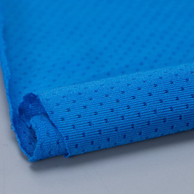 The moisture content of the polyester/spandex mesh fabric could be accumulated into sweatshirt air butterfly mesh fabric and stretch mesh fabric on 75D