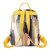 Foreign Trade color contrast backpack female Korean version of high school students schoolbag large volume color-Changing day backpack