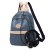 Popular logo Korean Ladies casual high-end bags soft leather backpack