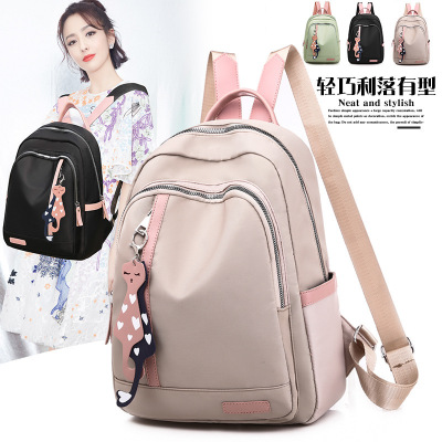 Oxford Backpacks for women nylon versatile travel as super light backpack processing samples