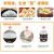 A multi-functional electric cooking box heat preservation heating bento box double layer Portable Electric Cartridge