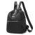 Black as Oxford backpack outdoor knapsack simple stylish women's bags