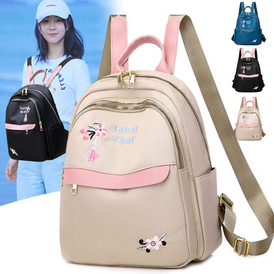 Backpacks for Ladies with little Oxford cloth Backpacks, little leisure and large capacity travel bags