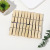 Clothes Clothespin 20 Package multi-function Air drying Clothes Windproof Clip Bamboo Clip Sock Clip