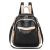 Foreign Trade for the new PU soft leather backpacks packs female contrast color high-capacity Outdoor Travel Double Backpack fashion schoolbag