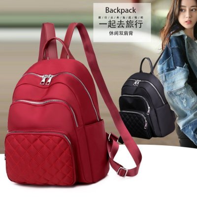 Foreign Trade for the new line College school bags Oxford, cloth as areth breathable Shoulder women's bag processing samples