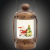 Manufacturers direct Christmas water ball small lantern Christmas decorative lights small kerosene lamp