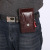 Men's mobile phone leather business as vertical functional wallet wearing belt belt manufacturers wholesale