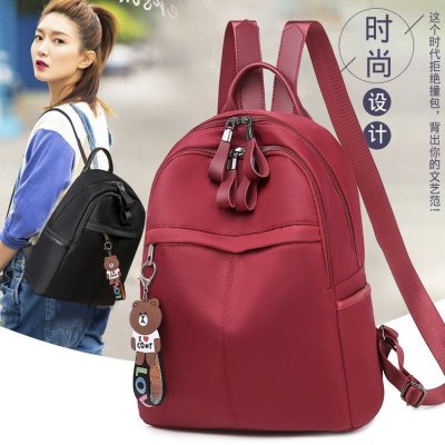 Foreign trade Backpacks for women Soft leather Backpacks for women Korean version of Joker Simple Travel bags to sample custom