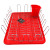 Manufacturers wholesale large-capacity Dish rack kitchen Arrangement storage racks were used to administer the modern simple Asphalt bowl rack