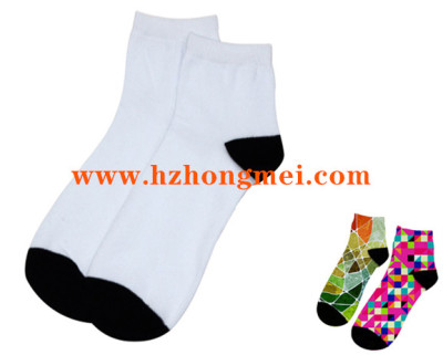  wholesale sublimated 22cm sock custom for women