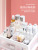 Clear Drawer Desktop Storage shelf Cosmetic box Skincare shelf