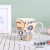 Ceramic Painted Mark Cup Household Milk Cup Couple's Cups Office Water Glass Breakfast Cup Coffee Cup 6906