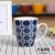 2070 Diamond European Style Ceramic Breakfast Oat Cup Milk Cup Coffee Cup Mug Office Water Glass