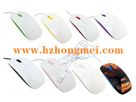  High Quality 3D Blank Sublimation Computer Mouse For DIY Manufacturer 3D wired heat transfer printing Mouse