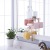 Non -'m wall - mounted bathroom toothbrush storage shelf corner space using toiletries storage box