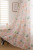 Printed sheer curtain ready made curtain fabric with strong color fastness