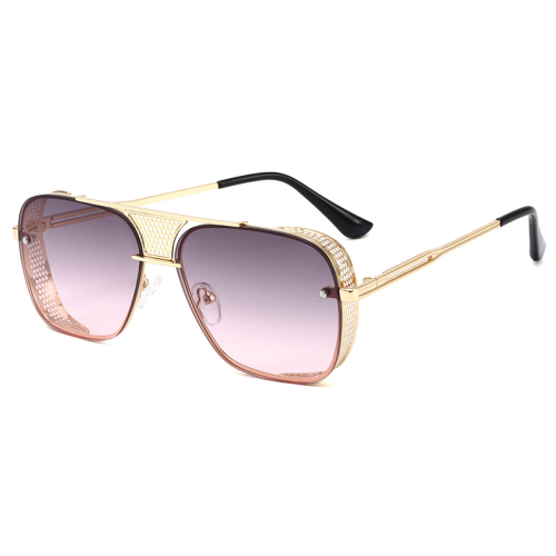 Vintage Punk Style Steam Sunglasses Spring Sunglasses European and American Trend round Metal Sunglasses Glasses