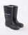 Black Double Steel Rain Boots, Anti-Smash and Anti-Puncture Rain Boots