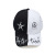 Personality Black spell white hat Ladies Korean version versatile cap cap summer baseball Cap male sun hat trend