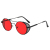 New vintage punk steam sunglasses spring sunglasses European and American trend round metal sunglasses