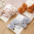 Korean version of the new children's Hair Clip Bowknot Mesh Cute Cartoon Ins cloth art wrapped BB clip Accessories