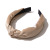 Three States decoration new solid-color Satin Knot Hair Hoop European and American women's pressure hair band wide version of the bag edge hair clip wholesale