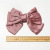 Three States of Japan Miss JK Three Layer Large bow Hair clip Lolita Spring clip Fabric Headpiece