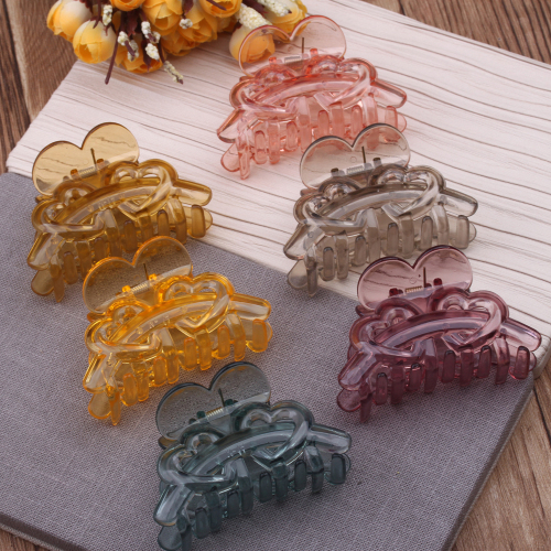 2 Yuan Store Ornament Updo Hairpin Back Head Bath Hair Claw Simple Clip Headdress Hair Claw Shark Clip