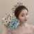 South Korea's New net Yarn super Fairy Wide edge Large intestine hair Ring Retro Wave Point Super 2020 Summer three States hair Accessories