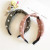 Three-state Korean version in cloth wide hair Head Hoop Head band Korean Bow Cross wide Edge Head Use