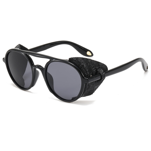 Retro Sunglasses Spring Sunglasses European and American Trend round Metal Sunglasses Glasses