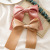 New cross border bow ribbon clip European and American solid color Knot Ladies Hair Spring clip head Accessories