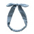 Autumn and Winter New Style Knot Rabbit Ears Hair Headband Three State Female Denim Stretch tie Hair Headband