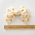 Three State New Big Bowknot Steel Girl Three Chiffon Hair Clip Joker Dish Hair Spring Clip Ornament Wholesale