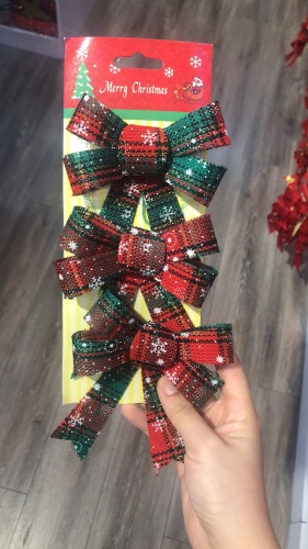 new style cistmas bow decoration holiday decoration wedding mall gift bow gift bow tie