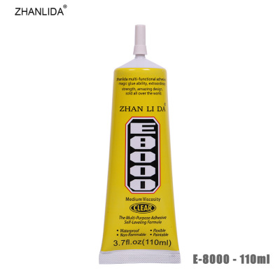 Factory Wholesale E-8000 Household Universal Glue 110ml Screen Frame Repair Clothing Accessories Leather Paste