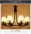 American Country Living Room Chandelier Bedroom Dining Room Bronze Lamp Lighting 6-Head 8-Head Ceiling Lamp