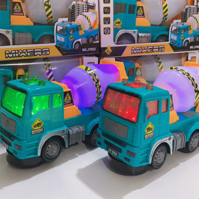 Children's Toy Car Scene Deformation Storage Car Mixing Car Set Sound and Light Music 0 Boy 2-3 Years Old Engineering Car