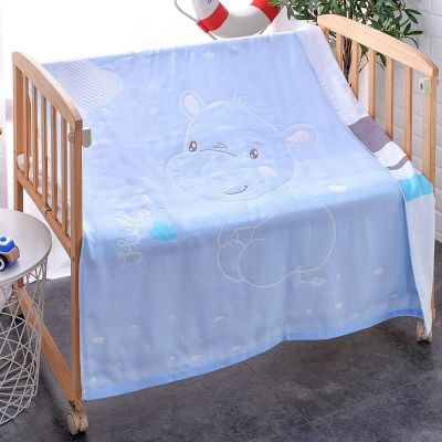 Bamboo Fiber 4-Layer Gauze Infant Children's Quilts Baby Home Textile Baby Bath Towel Super Soft Infant Towel Blanket